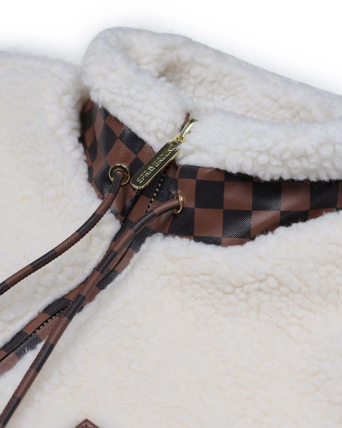 CHECKERED TEDDY JACKET