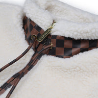 CHECKERED TEDDY JACKET