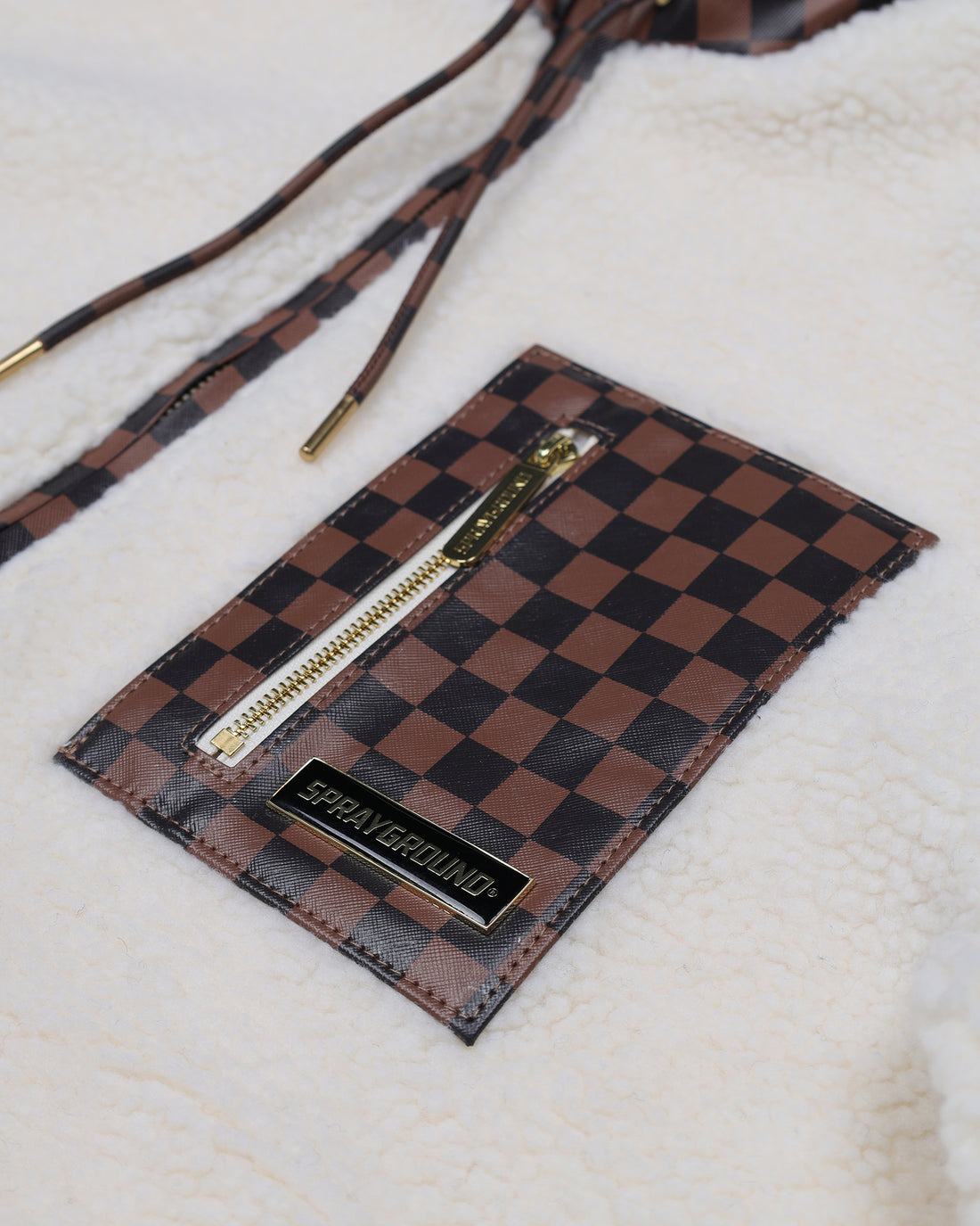 CHECKERED TEDDY JACKET