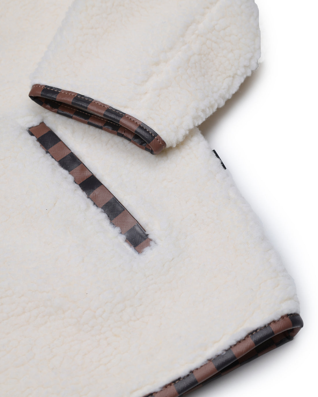 CHECKERED TEDDY JACKET