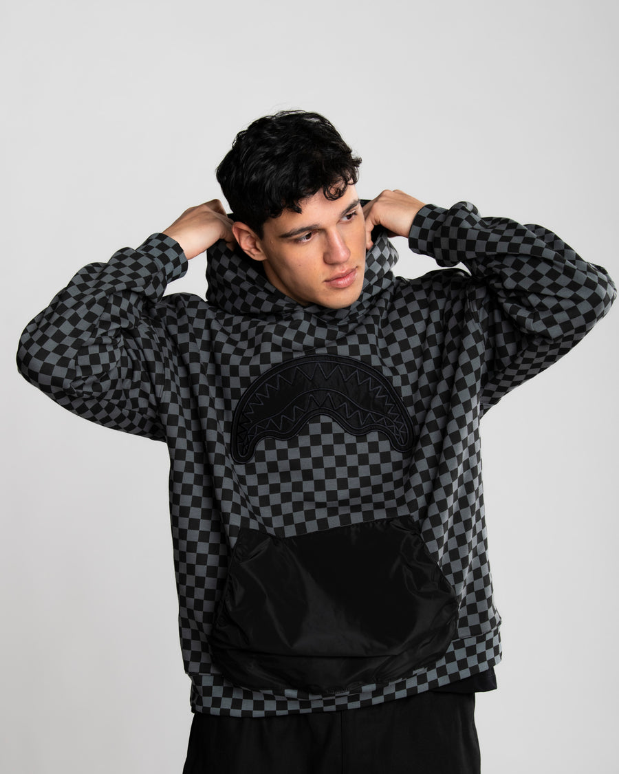 NYLON POCKET HOODIE