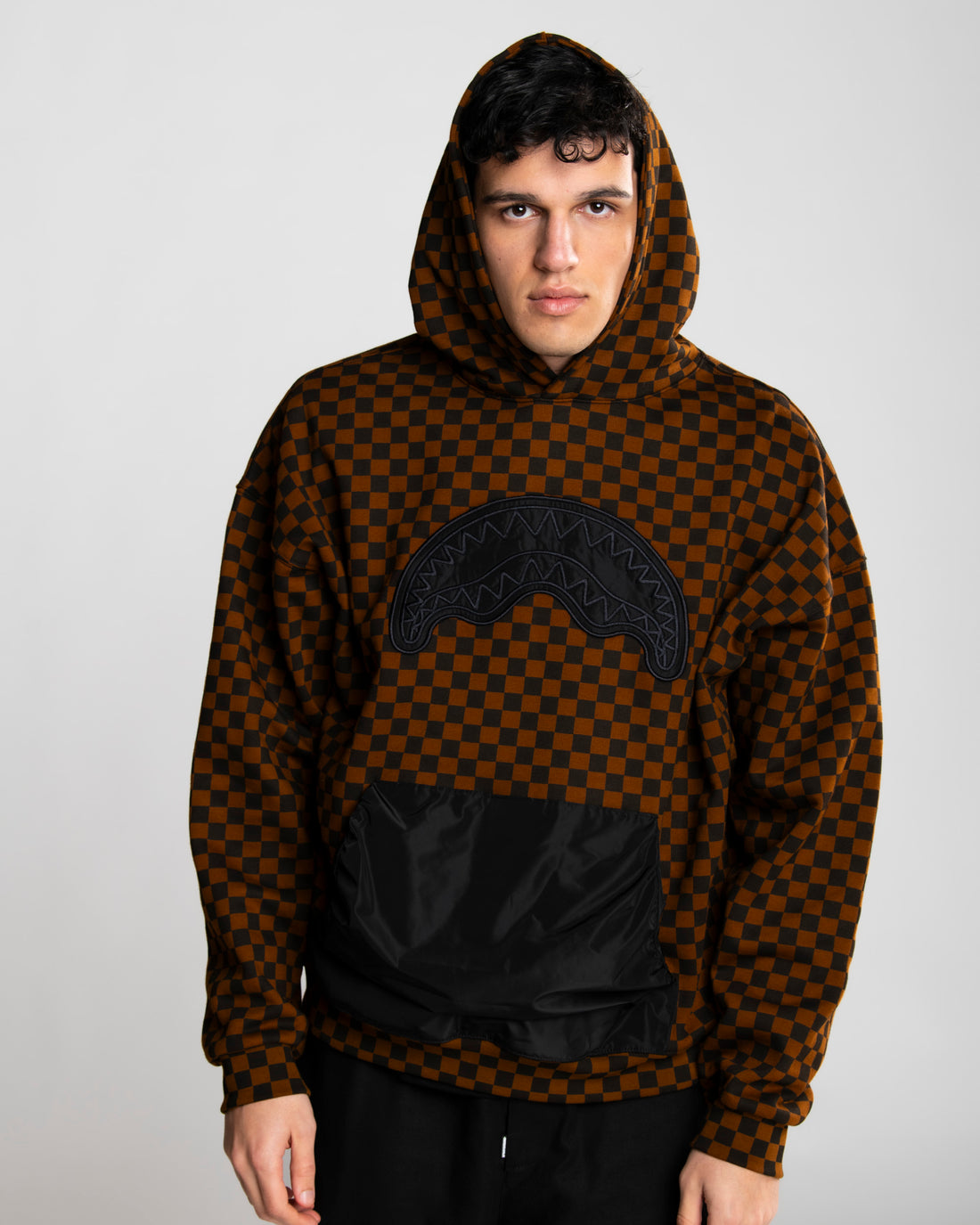 NYLON POCKET HOODIE