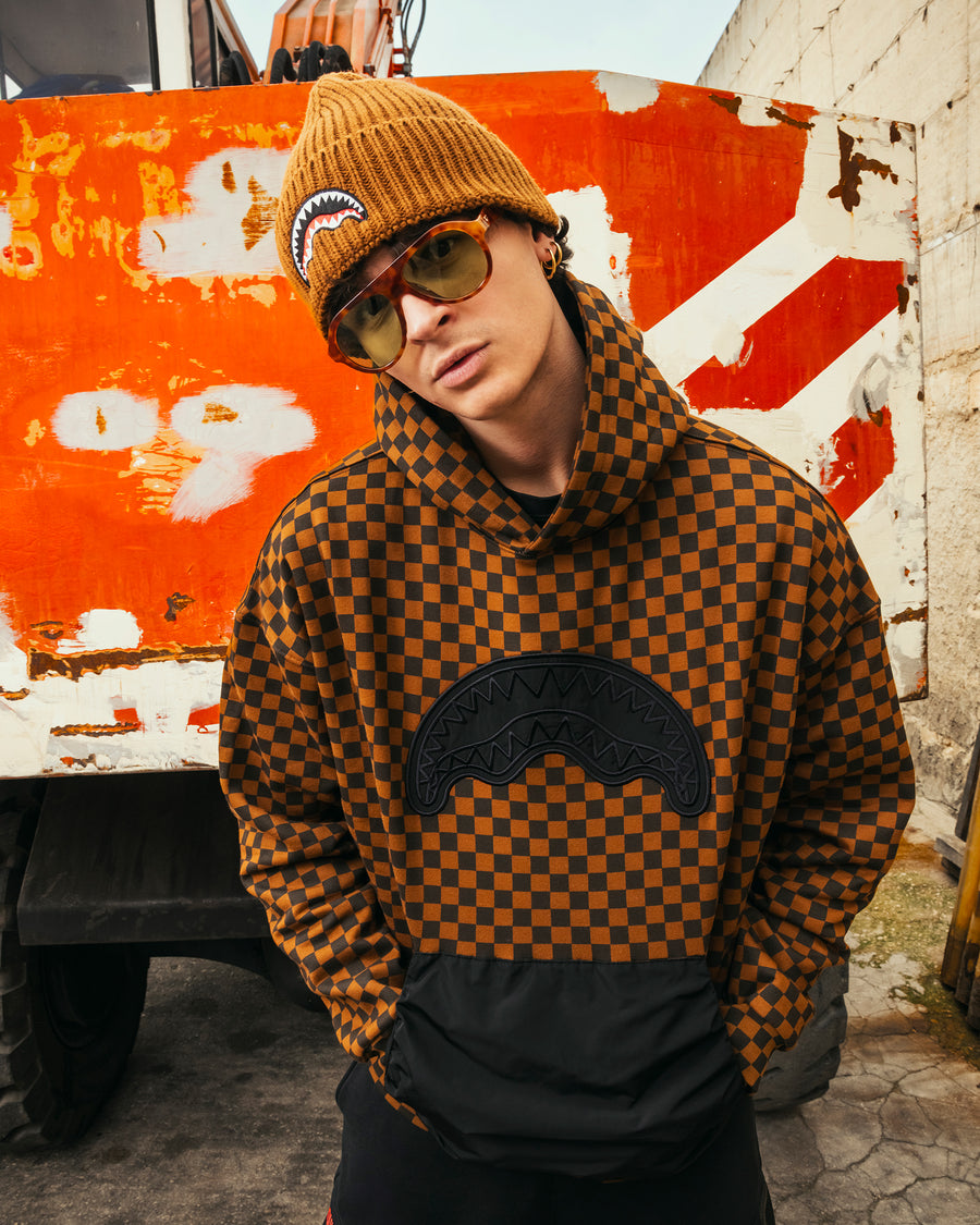 NYLON POCKET HOODIE