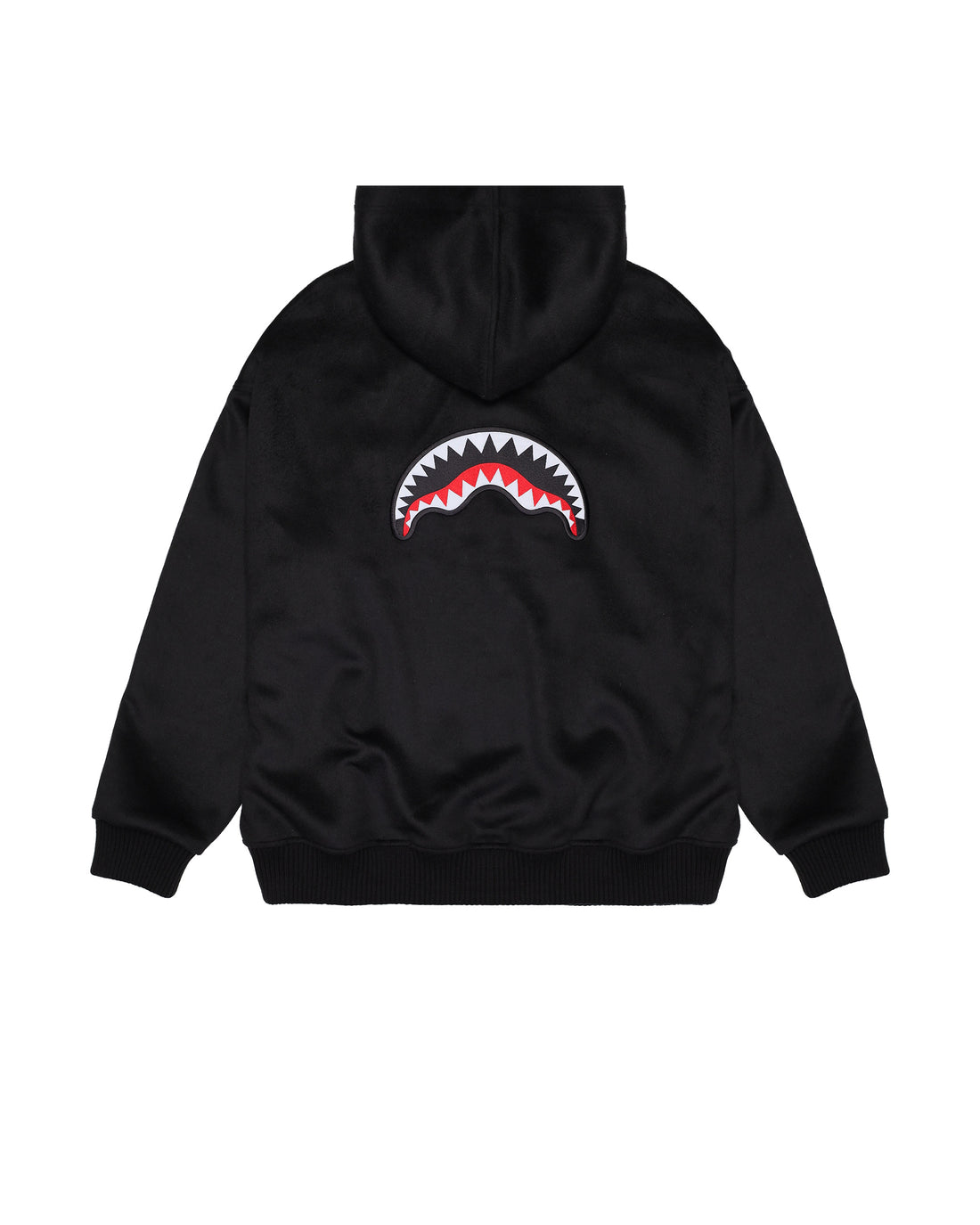 VELOUR FABRIC FULL-ZIP JACKET