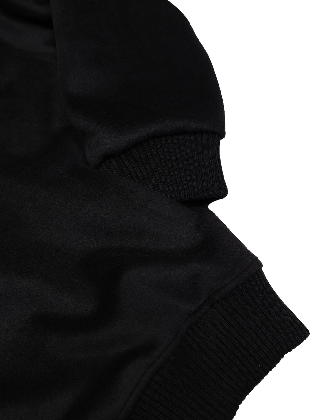 VELOUR FABRIC FULL-ZIP JACKET