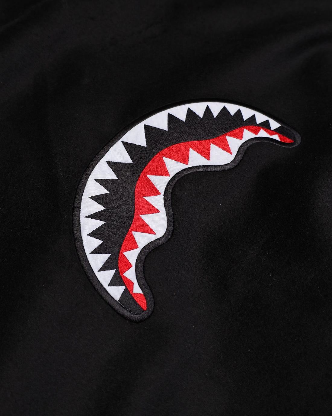 VELOUR FABRIC FULL-ZIP JACKET