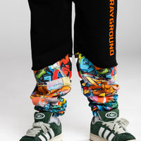 CURTAIN BAGGY PANTS