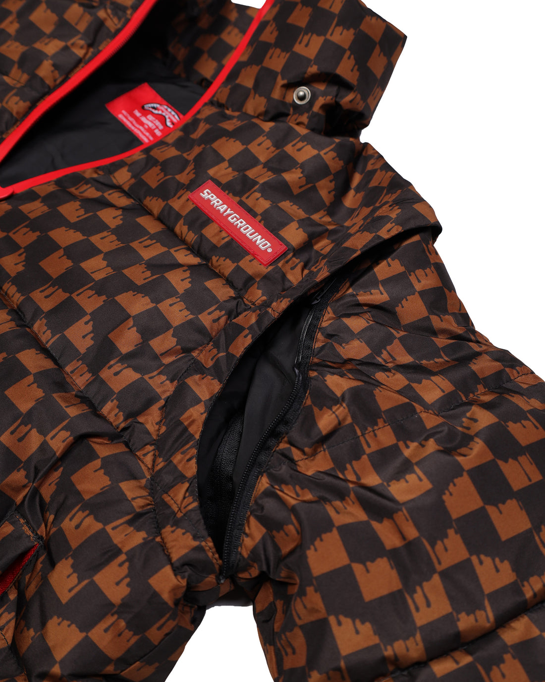 DRIP CHECK DETACH SLEEVE DOWN JKT