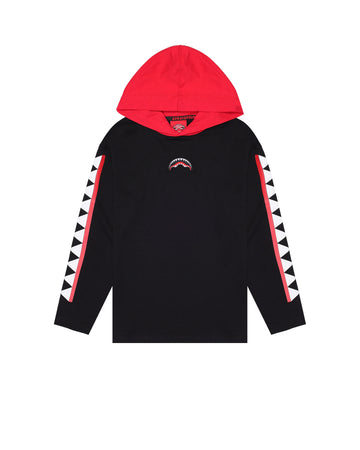 NEXT LEVEL LONG HOODIE T-SHIRT