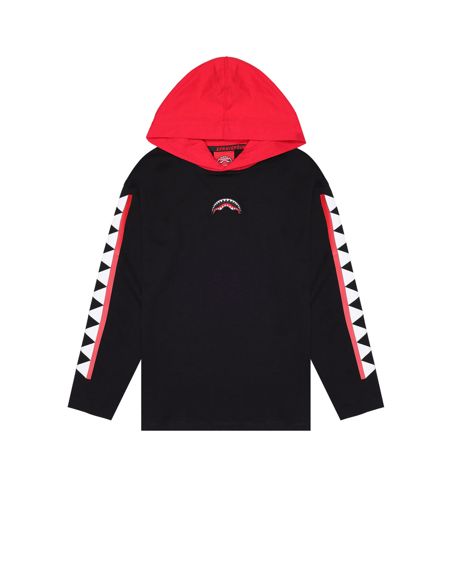 NEXT LEVEL LONG HOODIE T-SHIRT