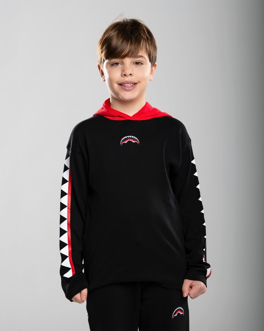 NEXT LEVEL LONG HOODIE T-SHIRT