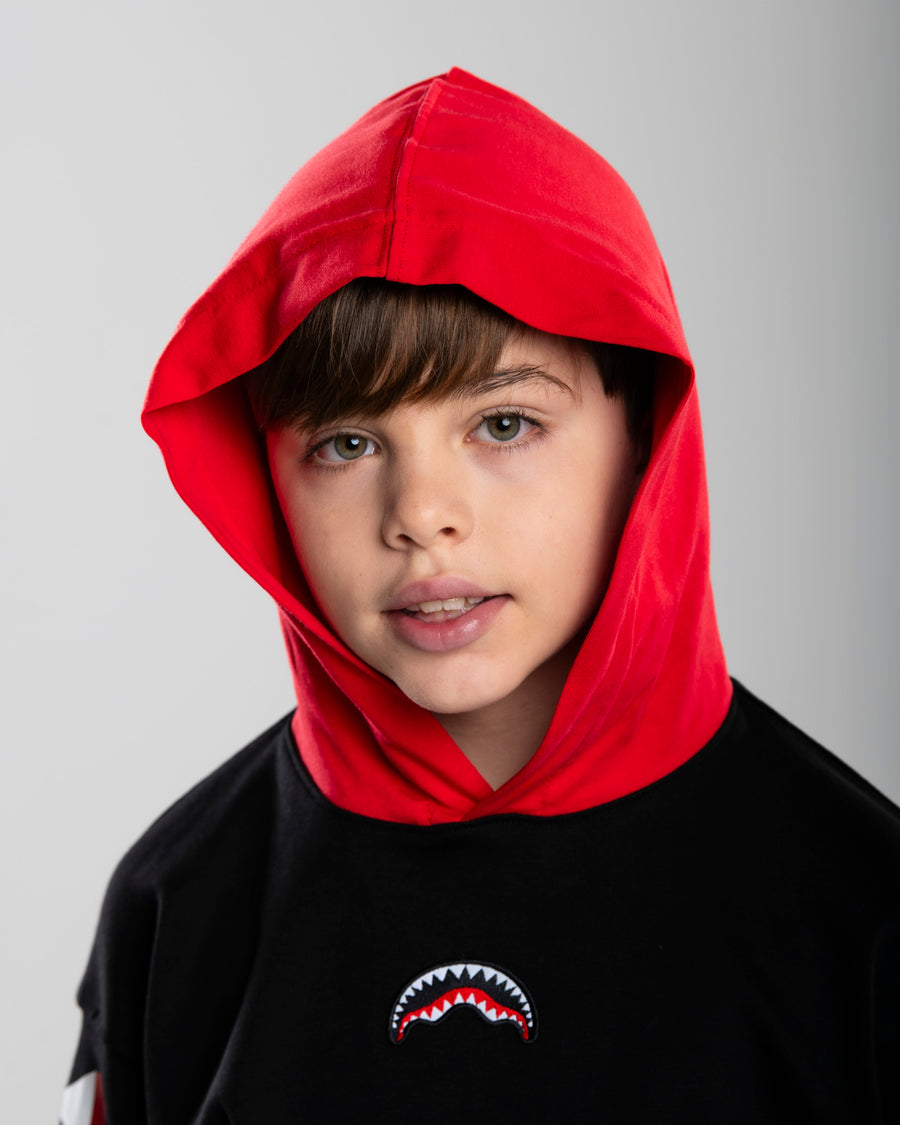 NEXT LEVEL LONG HOODIE T-SHIRT