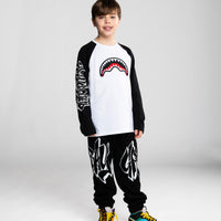 GRAFFITI RAGLAN LONG T-SHIRT