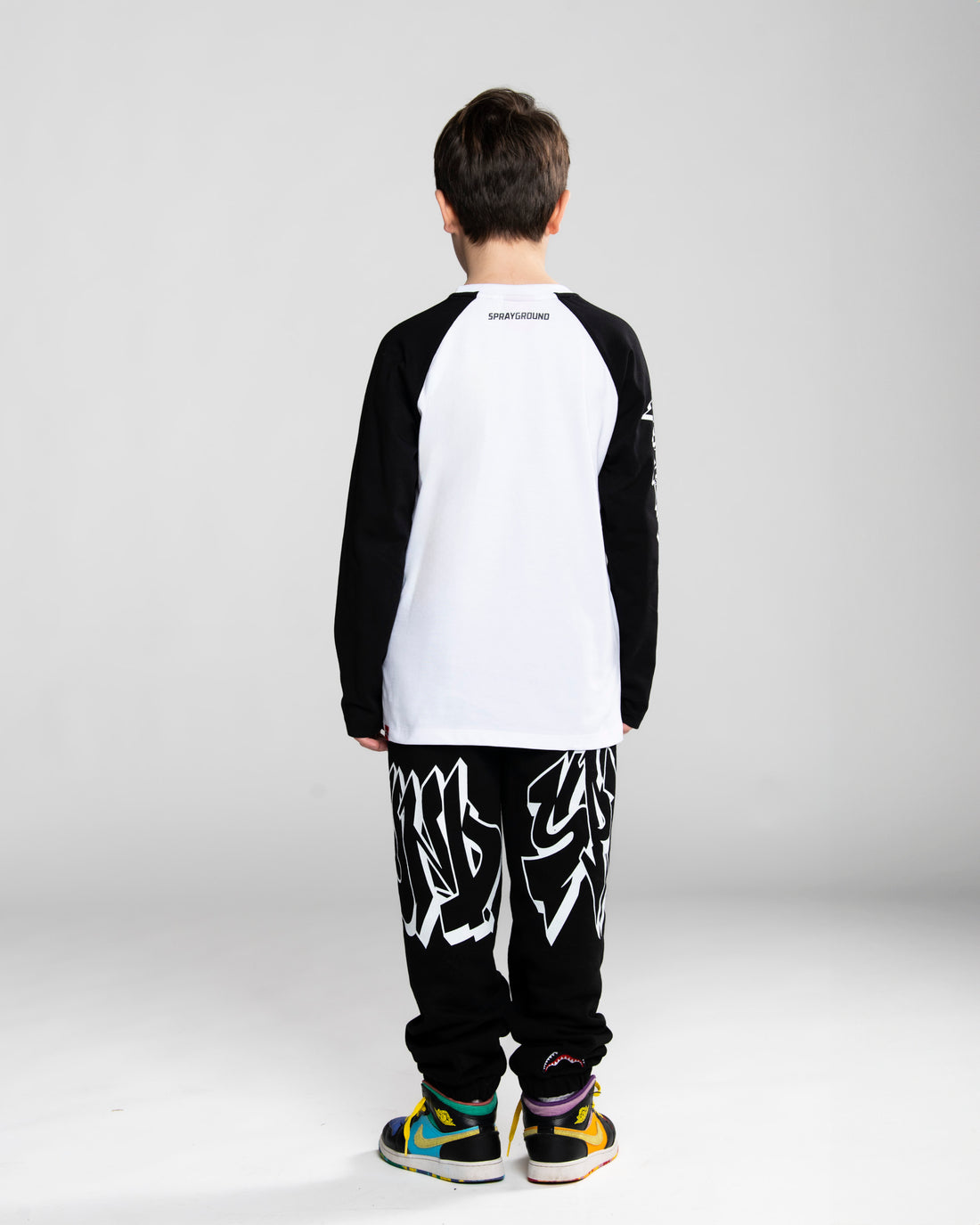 GRAFFITI RAGLAN LONG T-SHIRT
