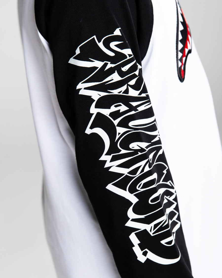 GRAFFITI RAGLAN LONG T-SHIRT