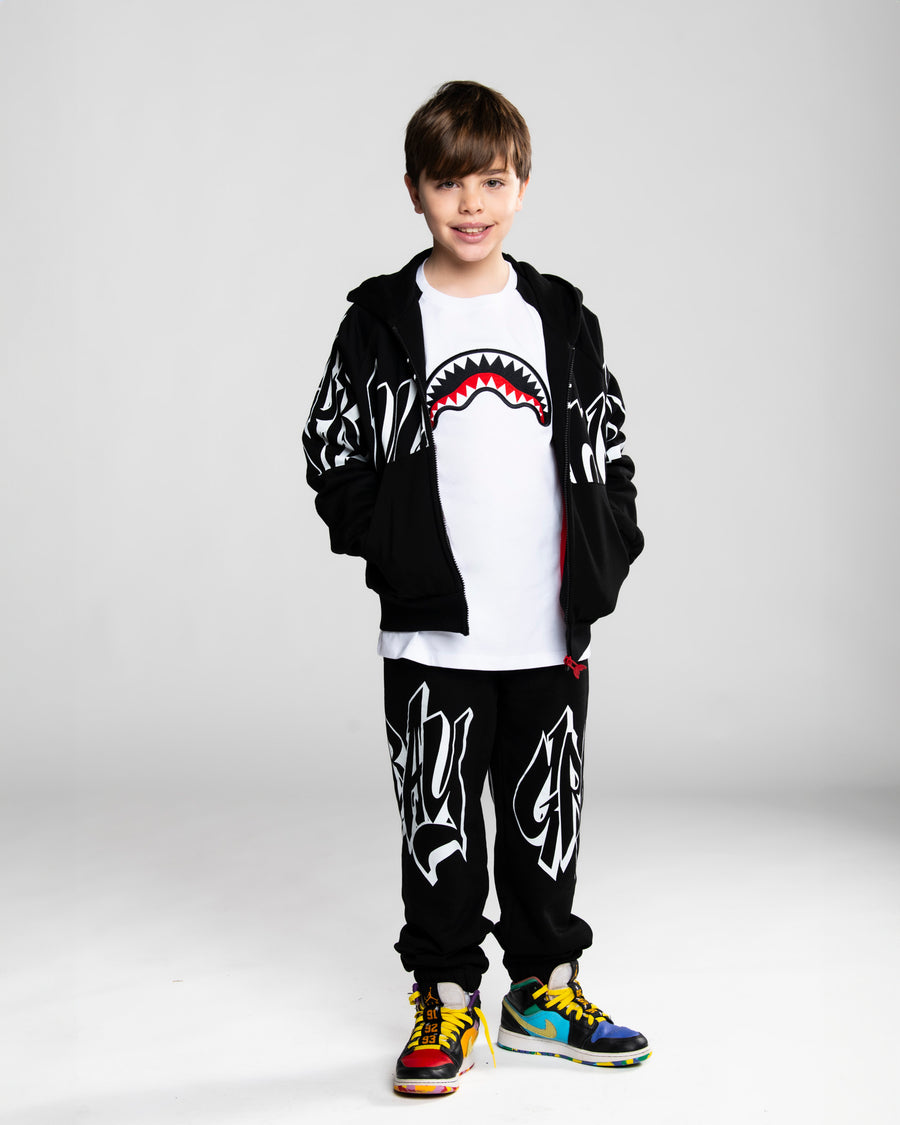 GRAFFITI RAGLAN LONG T-SHIRT