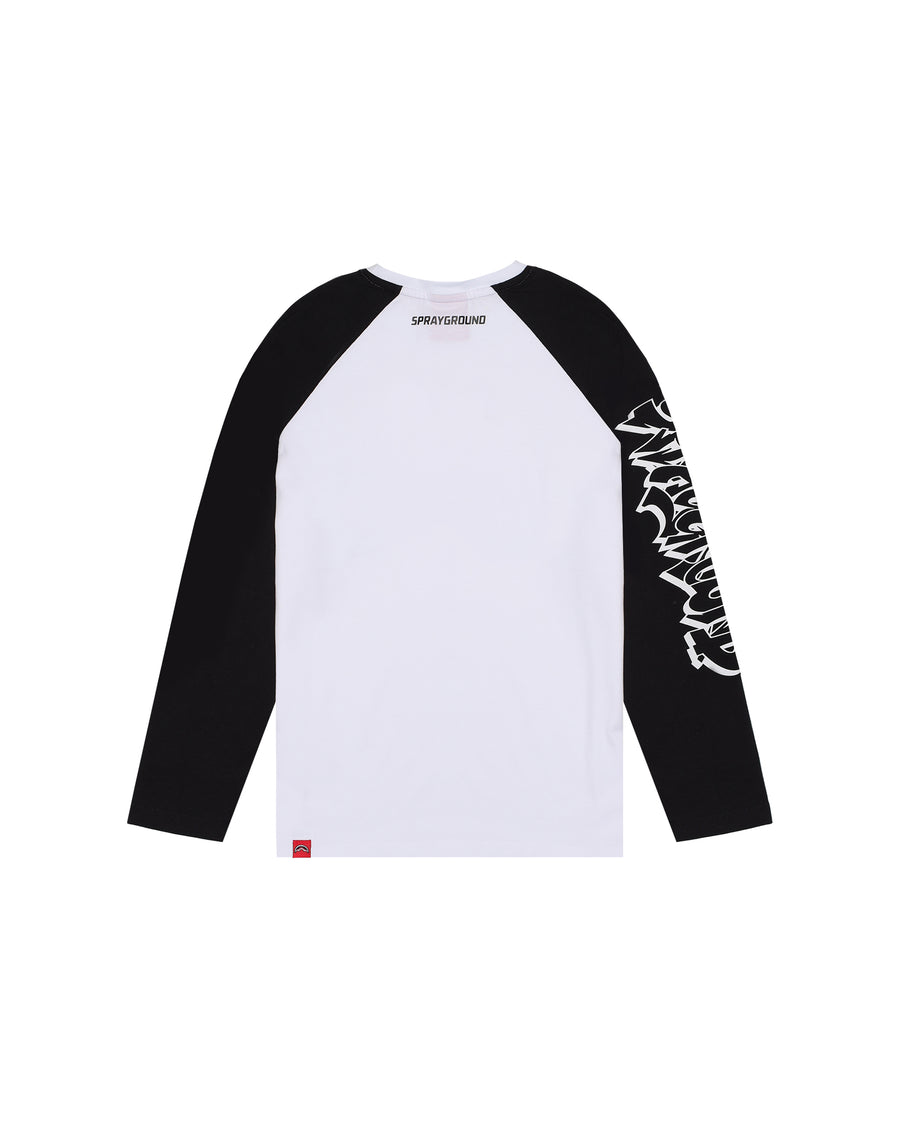 GRAFFITI RAGLAN LONG T-SHIRT