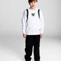 ALIEN PLUSH BACKPACK CREWNECK