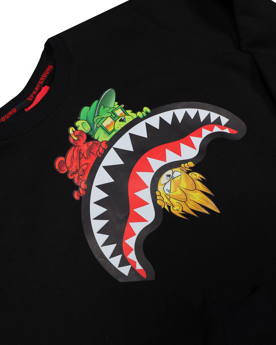 SHARKS IN PARIS CHARACTERS SNEAKIN CREW