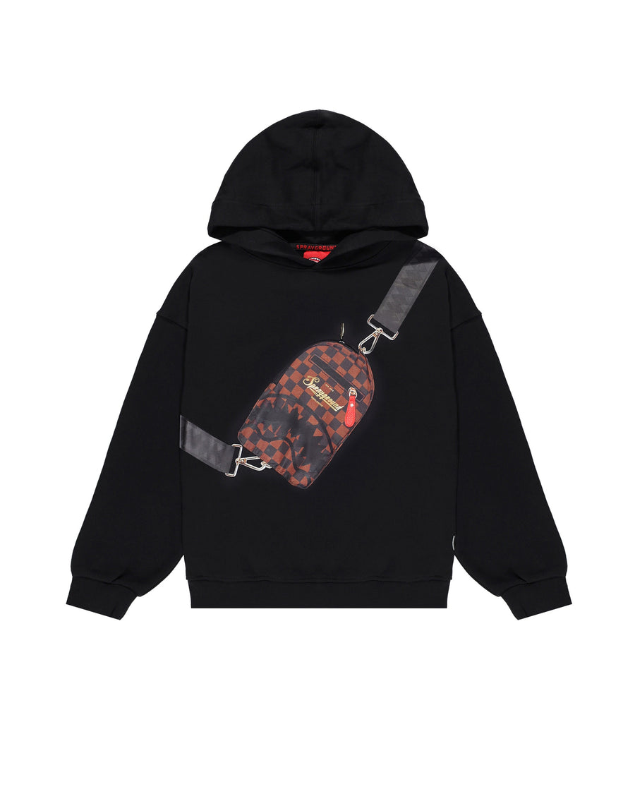 TAKEOVER THE THRONE BACKPACK SLING HOODIE