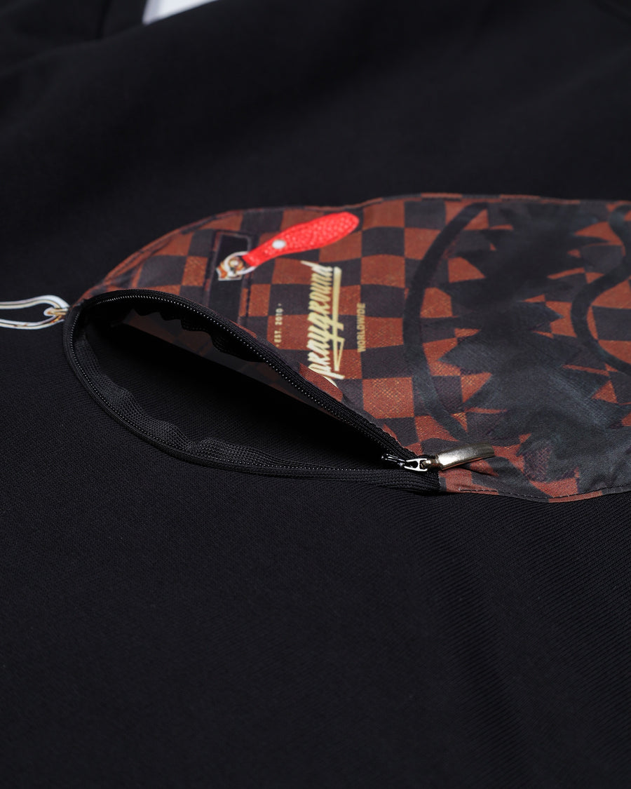 TAKEOVER THE THRONE BACKPACK SLING HOODIE