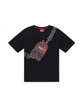 TAKEOVER THE THRONE BACKPACK SLING T-SHIRT