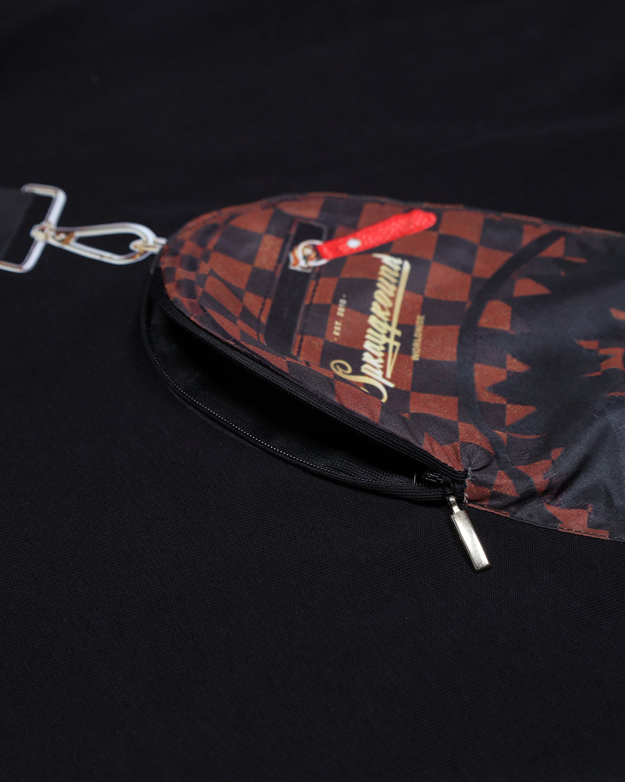 TAKEOVER THE THRONE BACKPACK SLING T-SHIRT