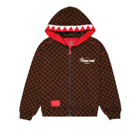 TAKEOVER THE THRONE CHECKE FULL-ZIP