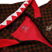 TAKEOVER THE THRONE CHECKE FULL-ZIP