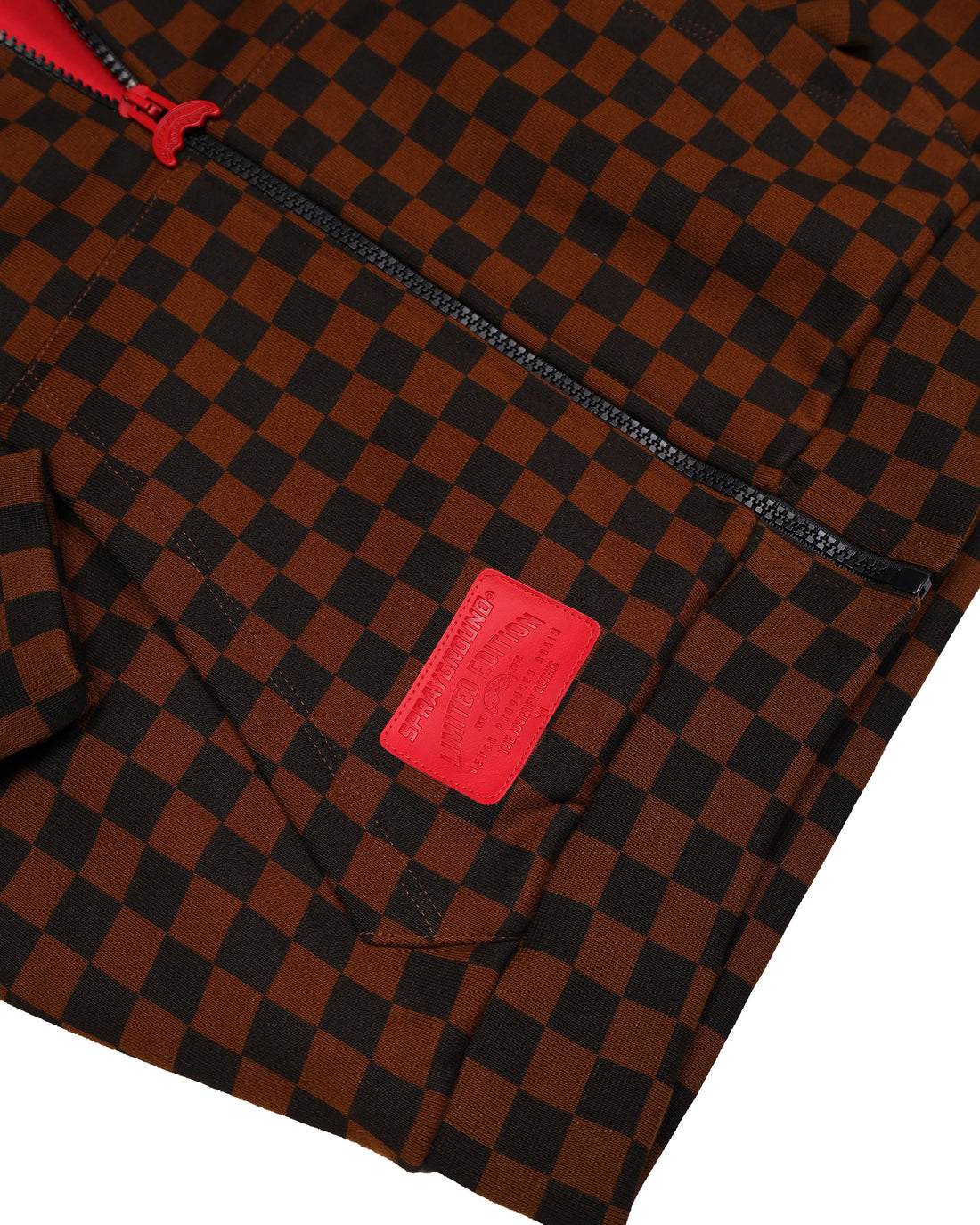 TAKEOVER THE THRONE CHECKE FULL-ZIP