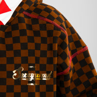 TAKEOVER THE THRONE CHECKE FULL-ZIP