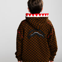 TAKEOVER THE THRONE CHECKE FULL-ZIP