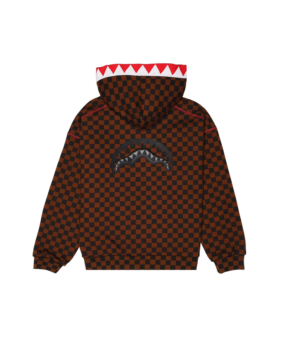 TAKEOVER THE THRONE CHECKE FULL-ZIP
