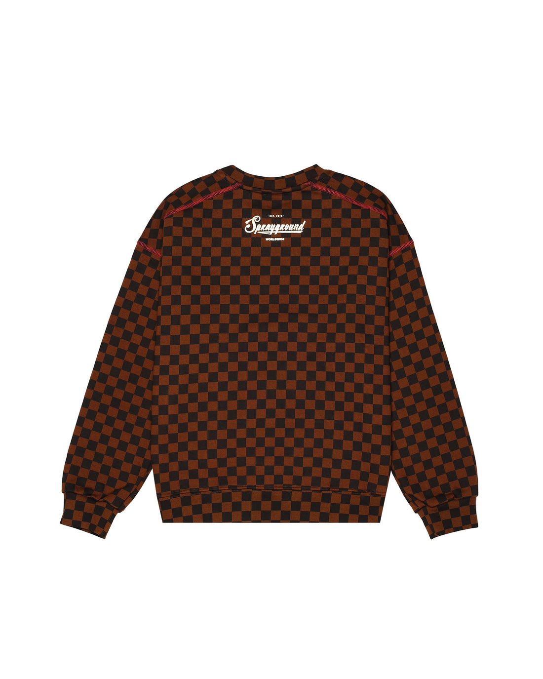 TAKEOVER THE THRONE CHECKE CREWNECK