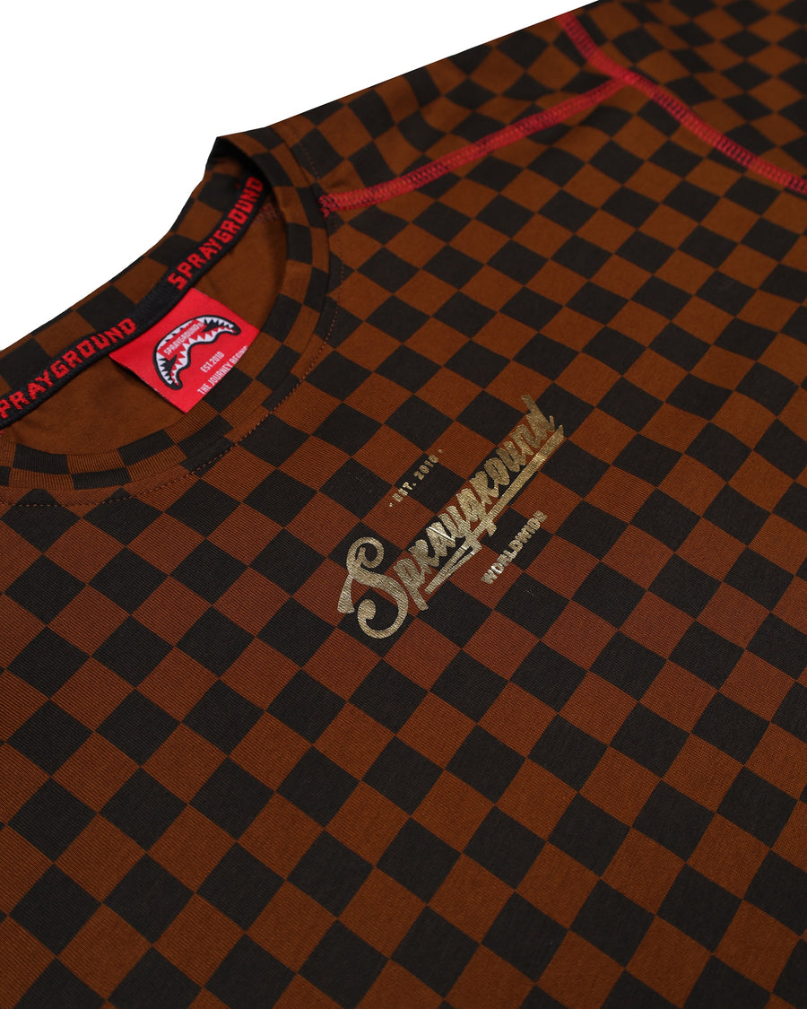 TAKEOVER THE THRONE CHECKE T-SHIRT