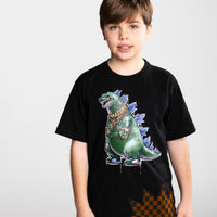 GODZILLA SIDE BITE  T-SHIRT