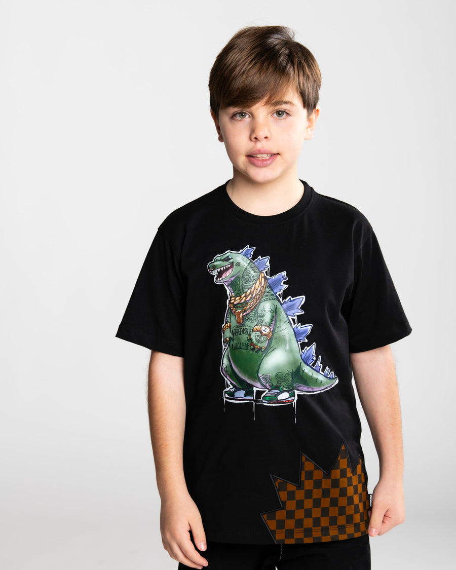 GODZILLA SIDE BITE  T-SHIRT
