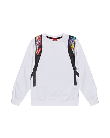 LES BACKPACK IN THE CREWNECK