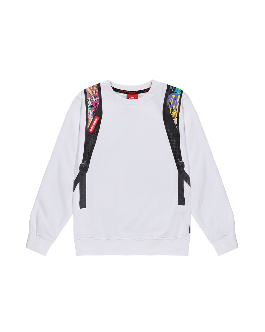 LES BACKPACK IN THE CREWNECK