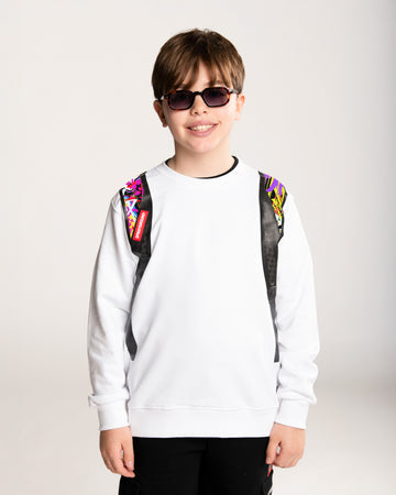 LES BACKPACK IN THE CREWNECK