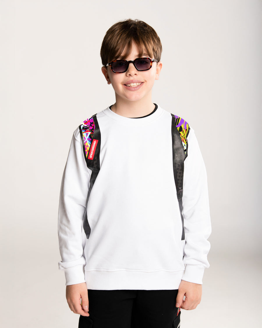 LES BACKPACK IN THE CREWNECK