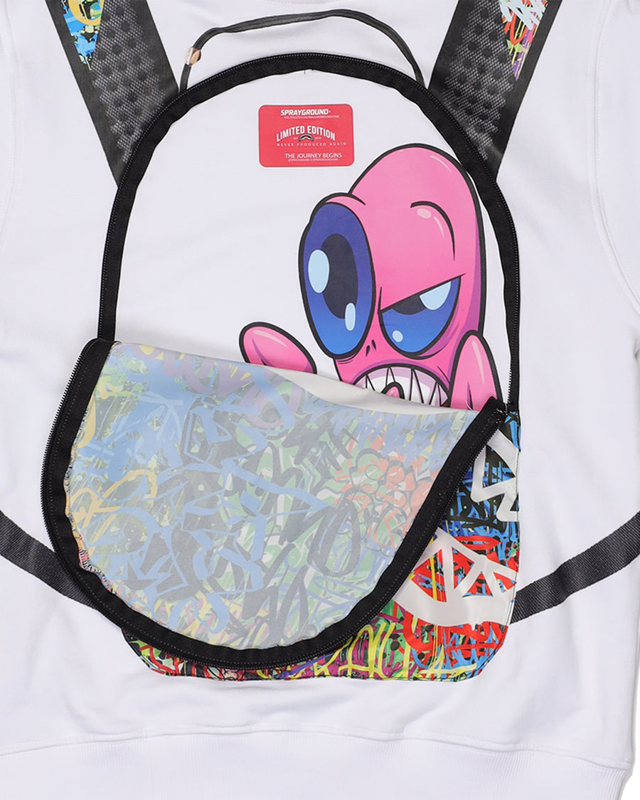 LES BACKPACK IN THE CREWNECK