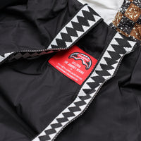 GREY CHECK DOWN JACKET