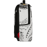 LFW SKETCHED BLACK AND WHITE DLXSV BACKPACK