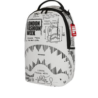 LFW SKETCHED BLACK AND WHITE DLXSV BACKPACK