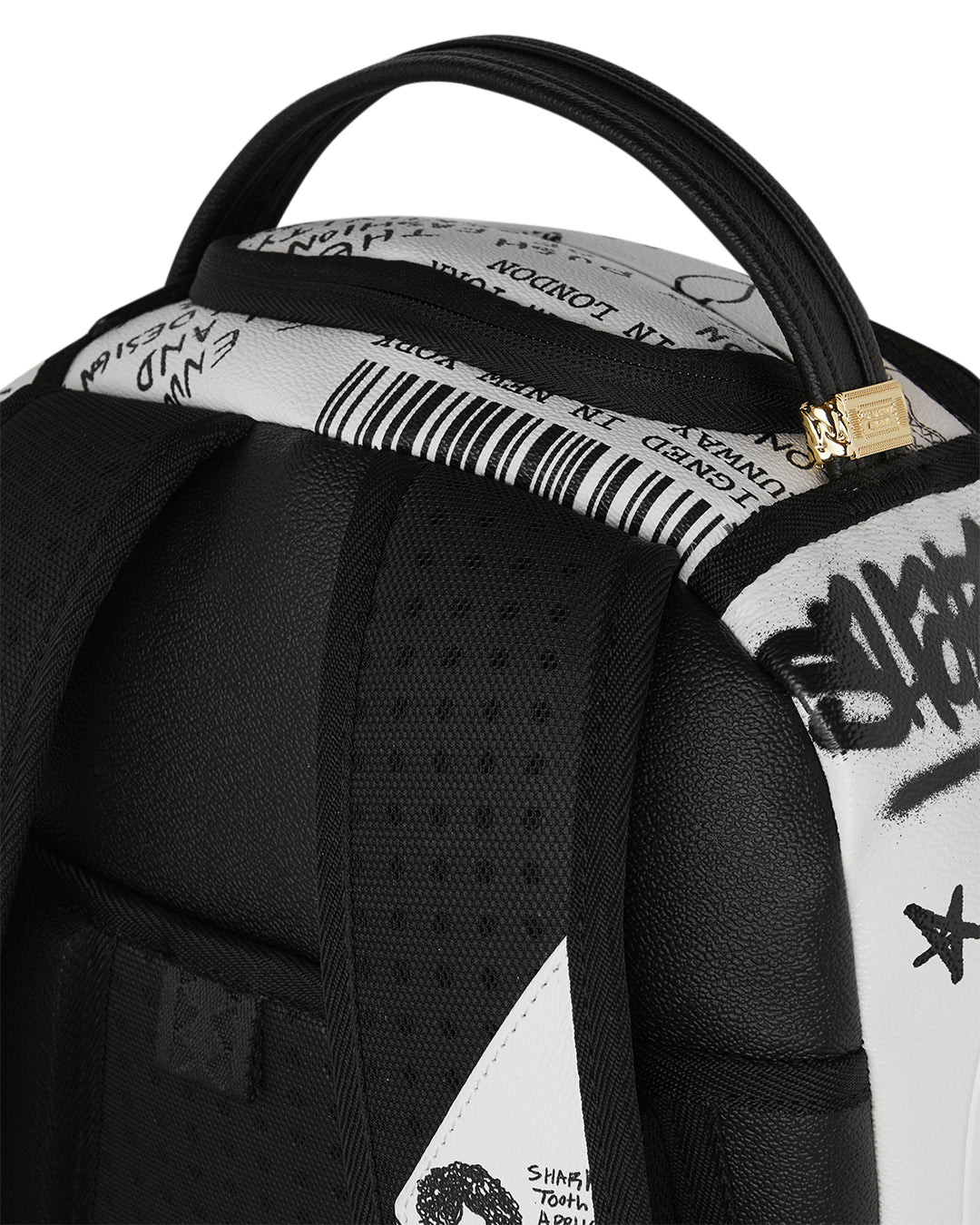 LFW SKETCHED BLACK AND WHITE DLXSV BACKPACK