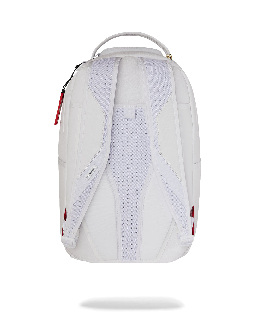 LFW WHITE LEATHER CHAIN DLXSV BACKPACK