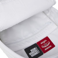 LFW WHITE LEATHER CHAIN DLXSV BACKPACK