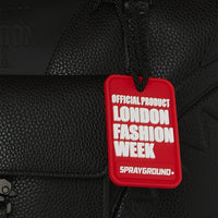 LFW BLACK POCKET TOTE