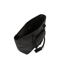 LFW BLACK POCKET TOTE
